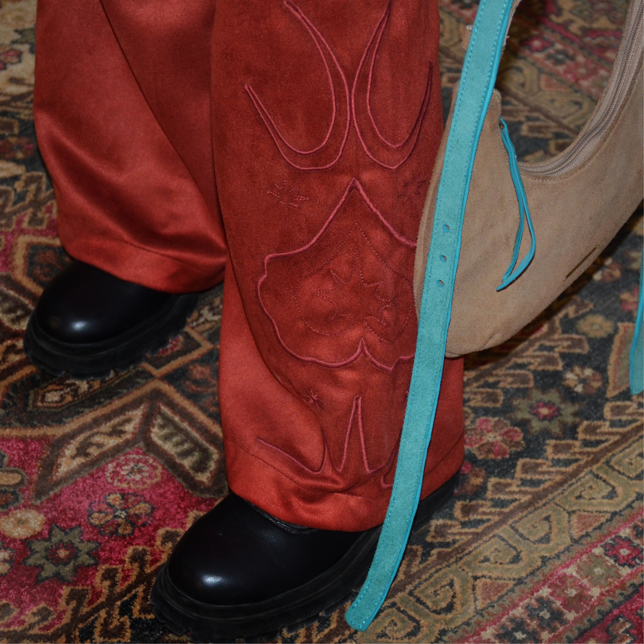 Bidaya Pants - Maroon